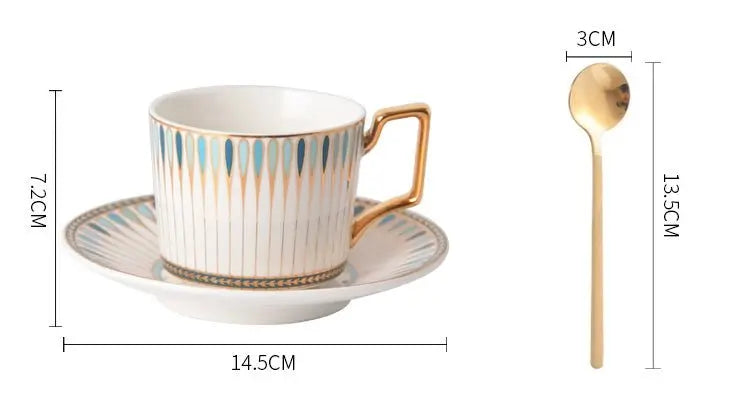 Luxury European-Style Bone China Tea Set for Six - Julia M LifeStyles