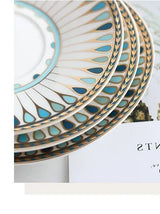 Luxury European-Style Bone China Tea Set for Six - Julia M LifeStyles