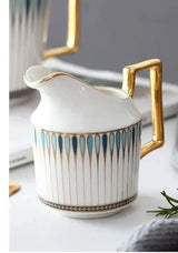 Luxury European-Style Bone China Tea Set for Six - Julia M LifeStyles