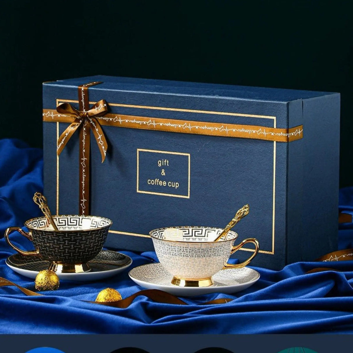 Fancy Accessible Luxury Bone China Coffee Cup High - Grade Exquisite Ceramic European Tea Cup Tea Set Cup Classy Gift Set - Julia M LifeStyles