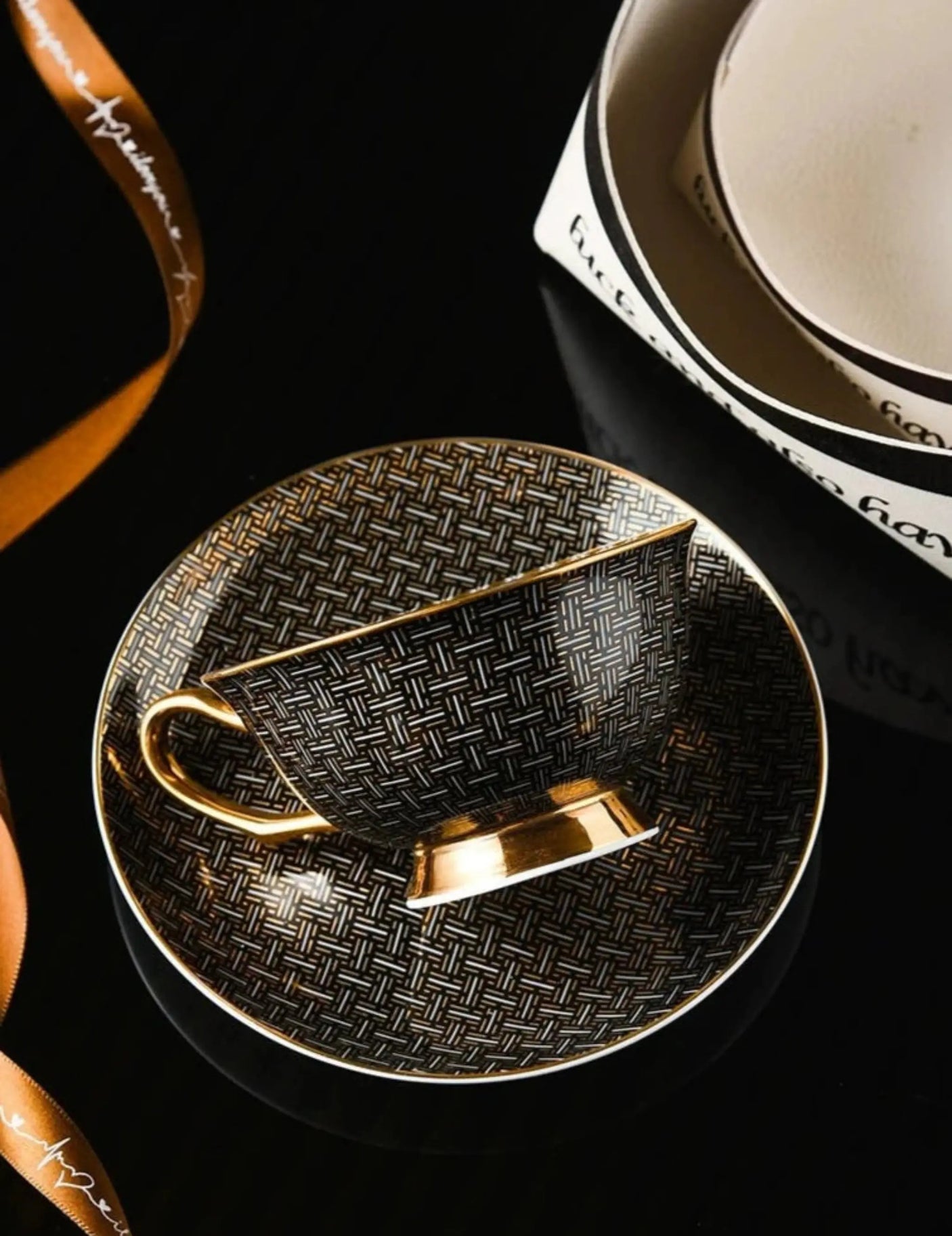 Fancy Accessible Luxury Bone China Coffee Cup High - Grade Exquisite Ceramic European Tea Cup Tea Set Cup Classy Gift Set - Julia M LifeStyles