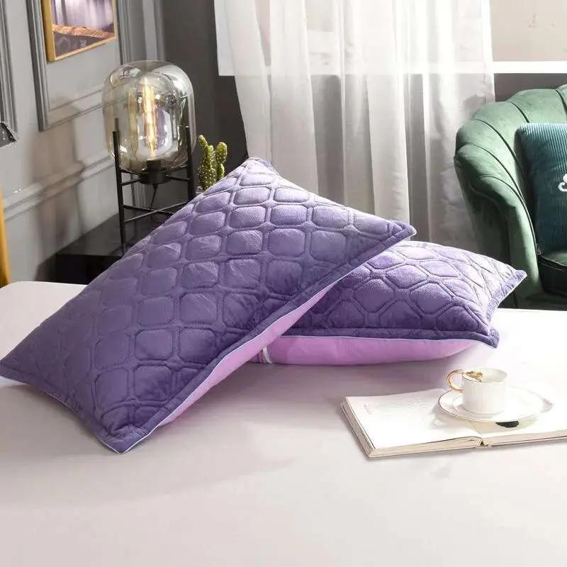 Winter Bliss Velvet Pillowcase - Julia M LifeStyles
