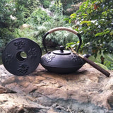 Southern Iron Handmade Japanese-Style Cast Iron Teapot - Retro Design - Julia M LifeStyles