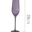 Purple Frosted Glass Wine Goblet: Elegant Champagne Cup Julia M Home & Kitchen