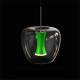 Modern Glass LED Pendant Lights Clear Hanging Lamp - Julia M LifeStyles