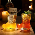 Elegant Glass Beer Boots - Unique Cocktail & Wine Cups - Julia M LifeStyles