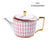 Vintage Bone China Tea Pot British Ceramic Teapot Europe Porcelain Coffee Pot Cafe Drinkware Advanced Teaware Drop Shipping - Julia M LifeStyles
