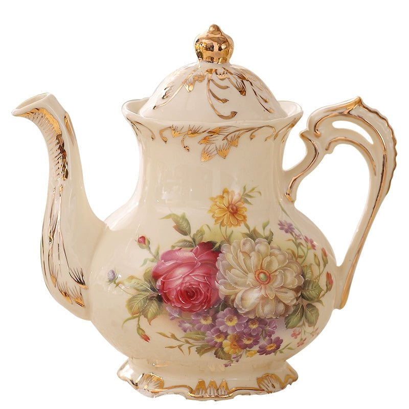 Elegant Handmade Ceramic Coffee and Tea Pot - Julia M LifeStyles