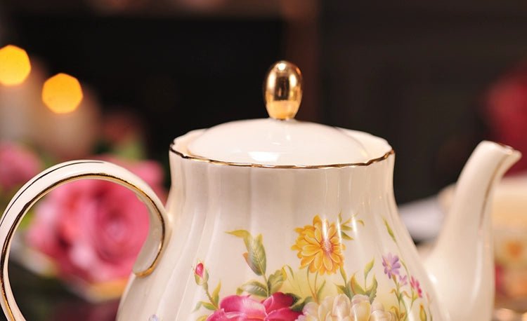 Elegant Handmade Ceramic Coffee and Tea Pot - Julia M LifeStyles