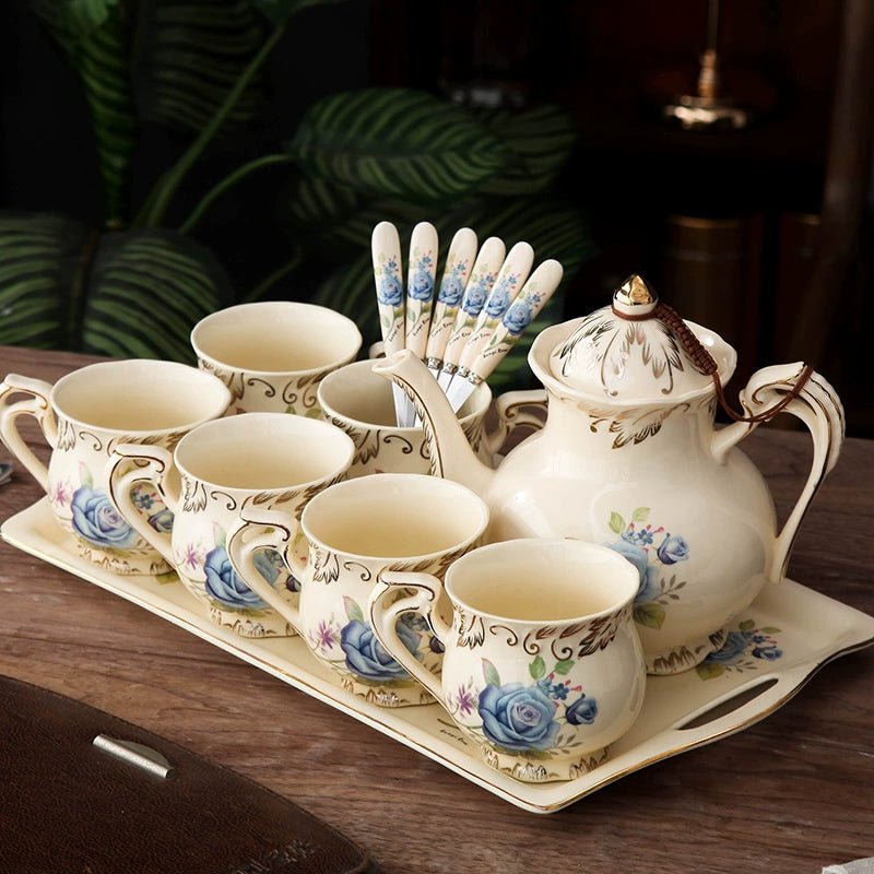 Elegant Handmade Ceramic Coffee and Tea Pot - Julia M LifeStyles