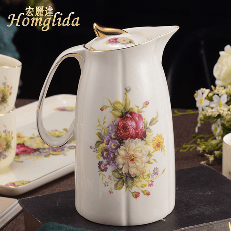 Elegant Handmade Ceramic Coffee and Tea Pot - Julia M LifeStyles