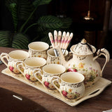 Elegant Handmade Ceramic Coffee and Tea Pot - Julia M LifeStyles