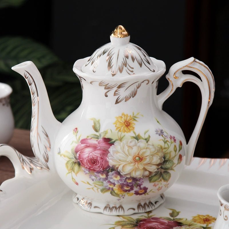 Elegant Handmade Ceramic Coffee and Tea Pot - Julia M LifeStyles