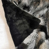 Luxury Plush Peacock Fur Blanket - Julia M LifeStyles