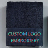 Black High-end Custom Towel Set - Julia M LifeStyles