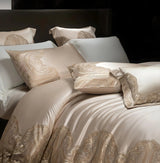 Luxury Pure Cotton Lace Bedding Set - Four-Piece European Style - Julia M LifeStyles