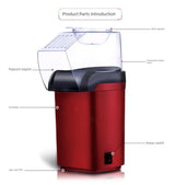 Mini 110V Automatic Popcorn Machine for Home and Kids' Parties - Julia M LifeStyles
