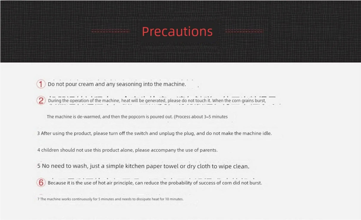 Mini 110V Automatic Popcorn Machine for Home and Kids' Parties - Julia M LifeStyles