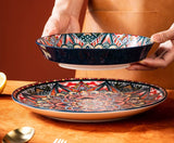 Tableware For Home Japanese Style Binaural Noodle Bowl Dish Ceramic - Julia M LifeStyles