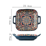 Tableware For Home Japanese Style Binaural Noodle Bowl Dish Ceramic - Julia M LifeStyles