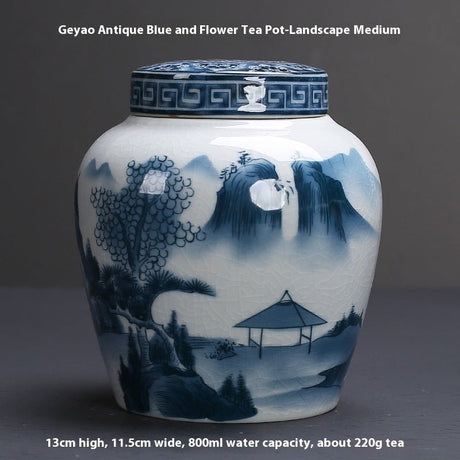 Tea Jar Porcelain Sealed - Julia M LifeStyles