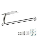 Adhesive Stainless Steel Paper Towel Holder - Julia M LifeStyles