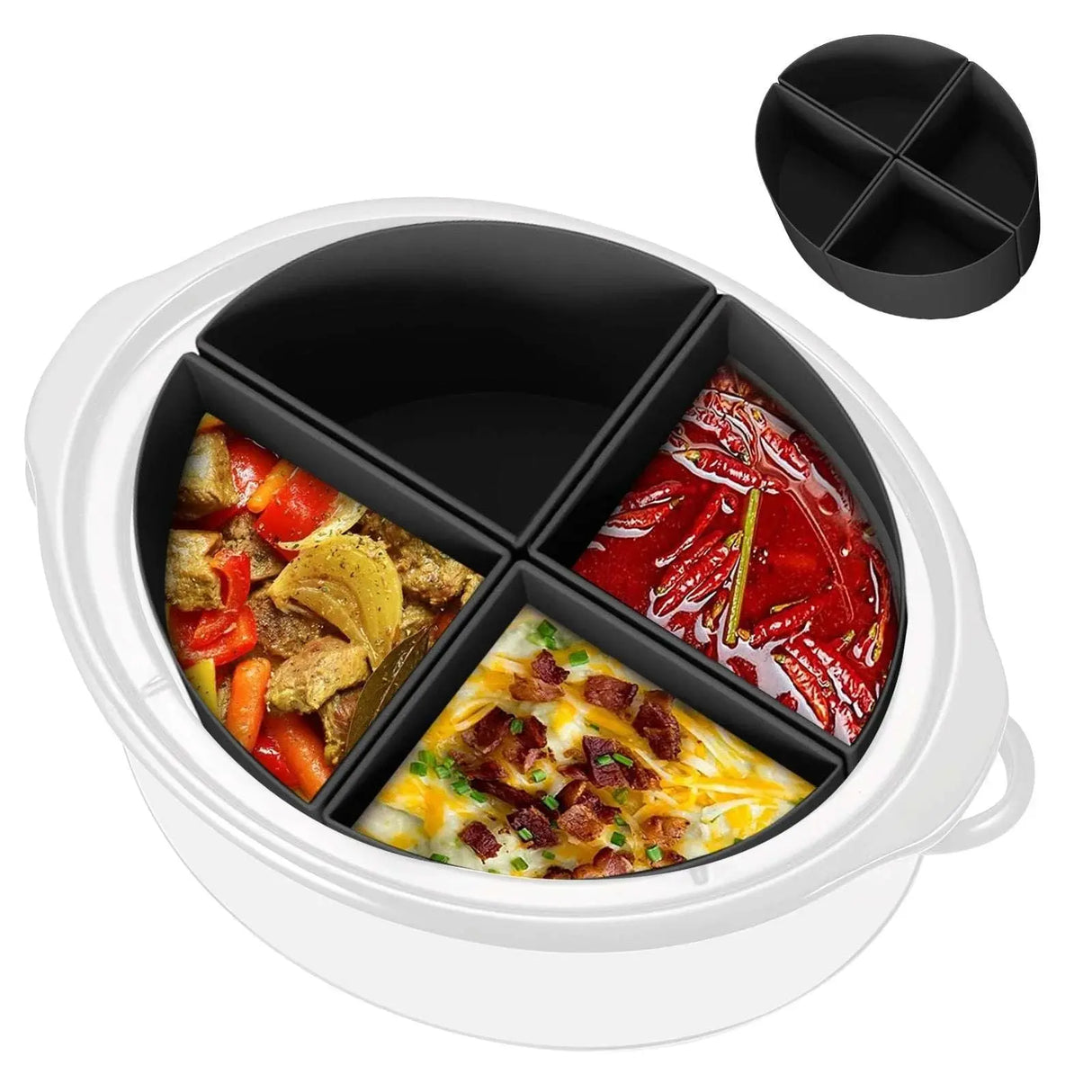Crockpot Divider - Versatile Slow Cooker Accessory - Julia M LifeStyles