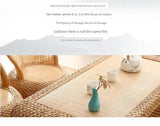 Rattan Living Room Table and Chair Combination Deck Kung Fu Tea Table - Julia M LifeStyles