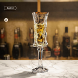 Cocktail Glass Lead-Free Crystal Bar Wine Glass Stemware Unique Champagne Glass For Sweet Wine And Drinks