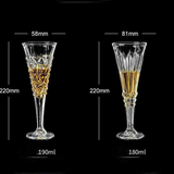 Elegant Lead-free Crystal Champagne & Cocktail Cup Julia M Home & Kitchen