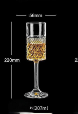 Elegant Lead-free Crystal Champagne & Cocktail Cup Julia M Home & Kitchen