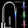 LED Temperature Sensitive 3-Color Light-up Faucet Kitchen Bathroom Glow Water Saving - Julia M LifeStyles