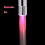 LED Temperature Sensitive 3-Color Light-up Faucet Kitchen Bathroom Glow Water Saving - Julia M LifeStyles