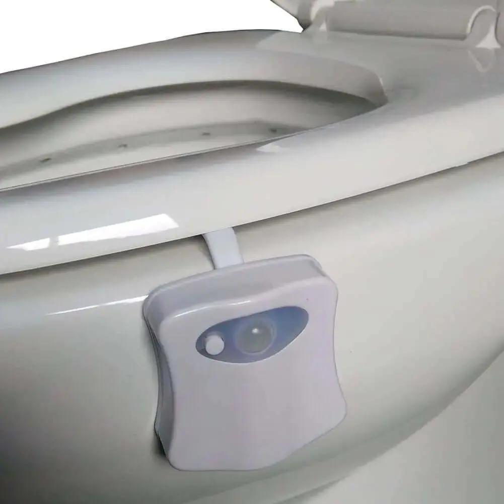 Smart Motion Sensor Toilet Seat LED Backlight Night Light 8 Colors / Waterproof - Julia M LifeStyles