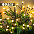 8 LED Solar Firefly Garden Lights - 4 Pack for Festive Outdoor Decor - Julia M LifeStyles
