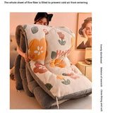 Household Milk Double-sided Velvet Lamb Wool Winter Blanket Warm Double-sided Velvet Core - Julia M LifeStyles