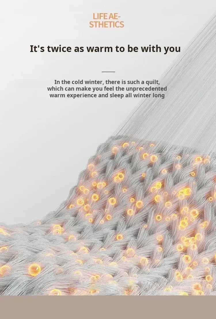 Household Milk Double-sided Velvet Lamb Wool Winter Blanket Warm Double-sided Velvet Core - Julia M LifeStyles