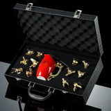 Luxury Zodiac Bone China Liquor Glass Set - Julia M LifeStyles