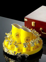 Luxury Zodiac Bone China Liquor Glass Set - Julia M LifeStyles