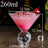 Crystal Skull Triangle Martini Glass - 260ml - Julia M LifeStyles