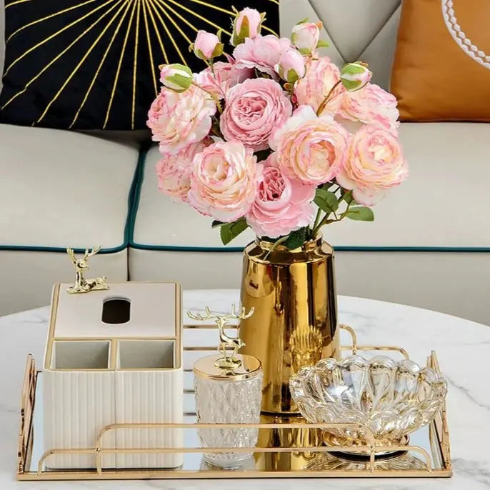 Elegant Multi-Functional Leather Tissue Box for Stylish Living Spaces - Julia M LifeStyles