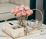 Elegant Multi-Functional Leather Tissue Box for Stylish Living Spaces - Julia M LifeStyles