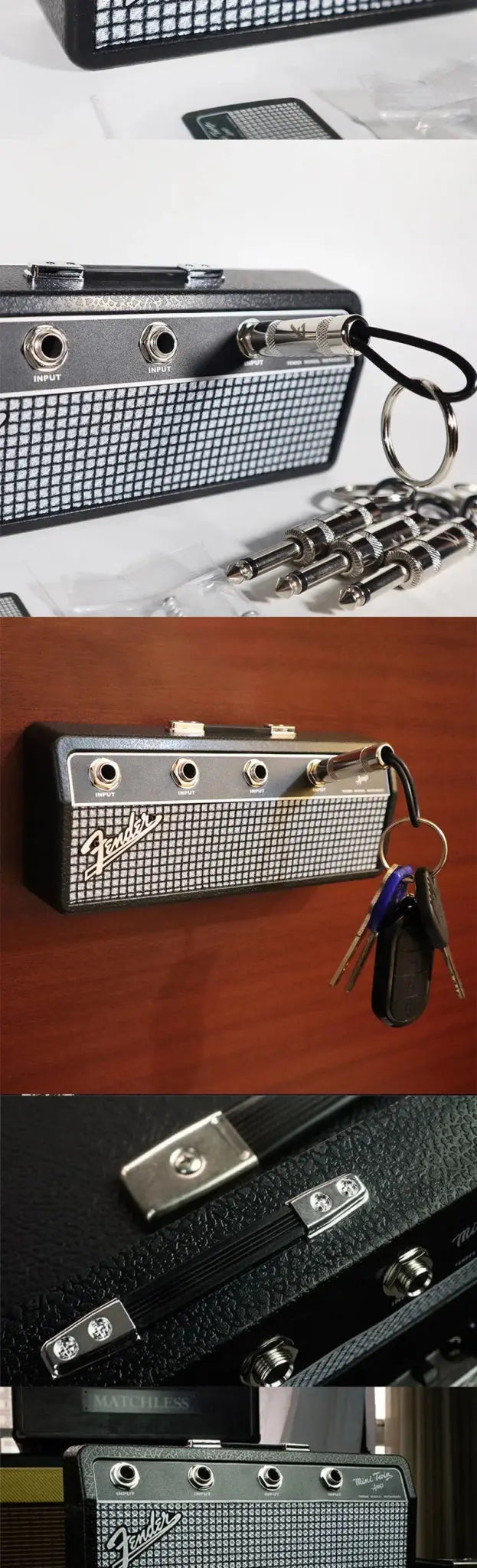 Fender Vintage Guitar Wall Mount Key Storage Frame - Julia M LifeStyles