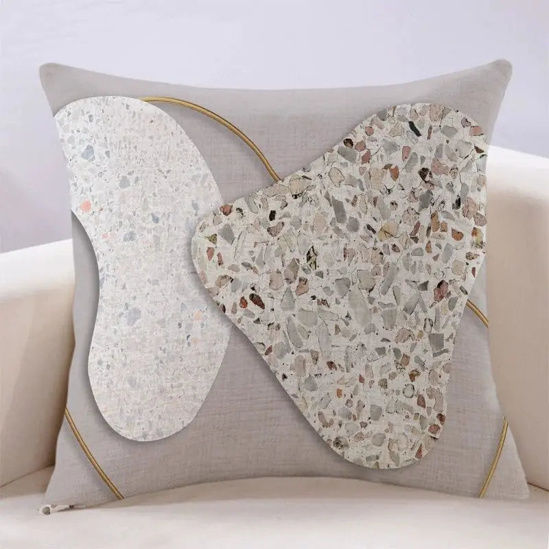 Modern Light Luxury Earth Warm Color Stain Resistant Living Room Pillow (OLKMN) - Julia M LifeStyles
