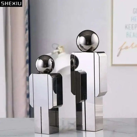 Minimalist Crystal Figure Sculpture - Julia M LifeStyles