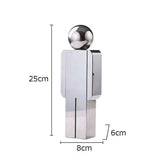 Minimalist Crystal Figure Sculpture - Julia M LifeStyles