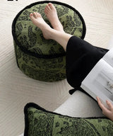 Retro Green Unique Tiger Pattern Living Room Accessible Luxury Sofa - Julia M LifeStyles