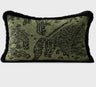 Retro Green Unique Tiger Pattern Living Room Accessible Luxury Sofa - Julia M LifeStyles