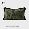 Retro Green Unique Tiger Pattern Living Room Accessible Luxury Sofa - Julia M LifeStyles