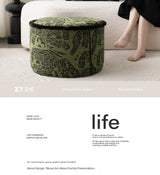 Retro Green Unique Tiger Pattern Living Room Accessible Luxury Sofa - Julia M LifeStyles